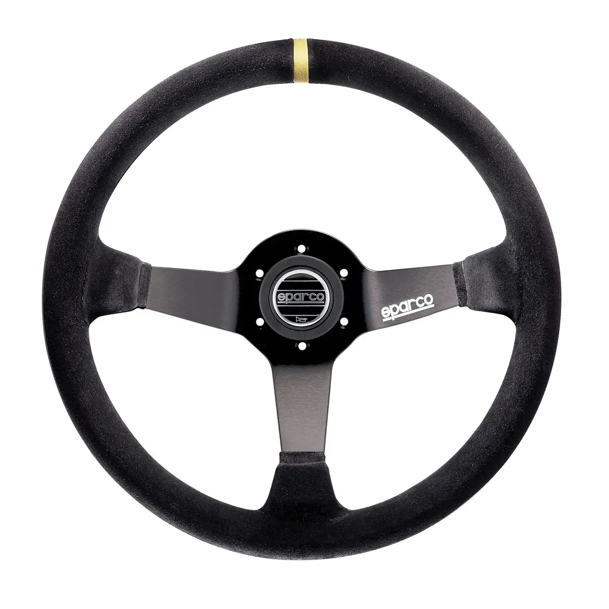 Sparco R325 Suede Deep Dished Wheel Steering Wheel 1