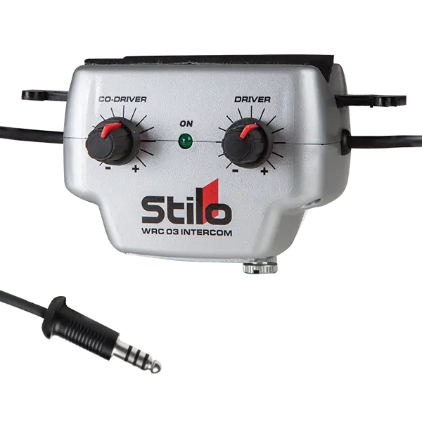 Stilo Wrc 03 Intercom. Individual Volume Controls & 9V Power Supply 1