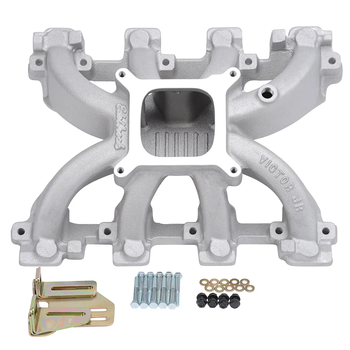 Edelbrock Victor Jr. Ls1 Carbureted Intake Manifold Only For Chevrolet Ls Gen Iii 1