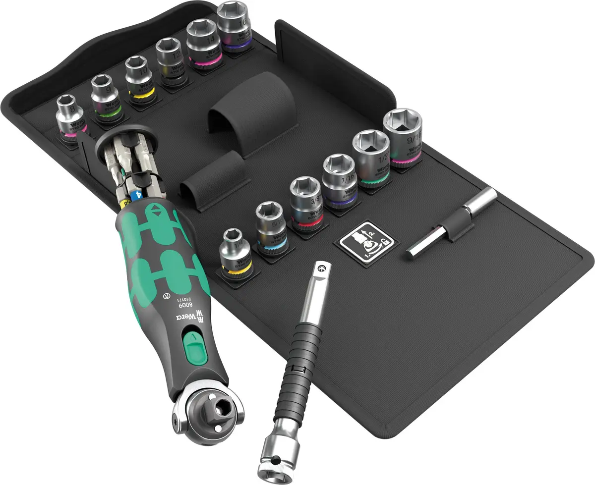 Wera 8009 Zyklop Pocket Set 4, 27 Pieces 1