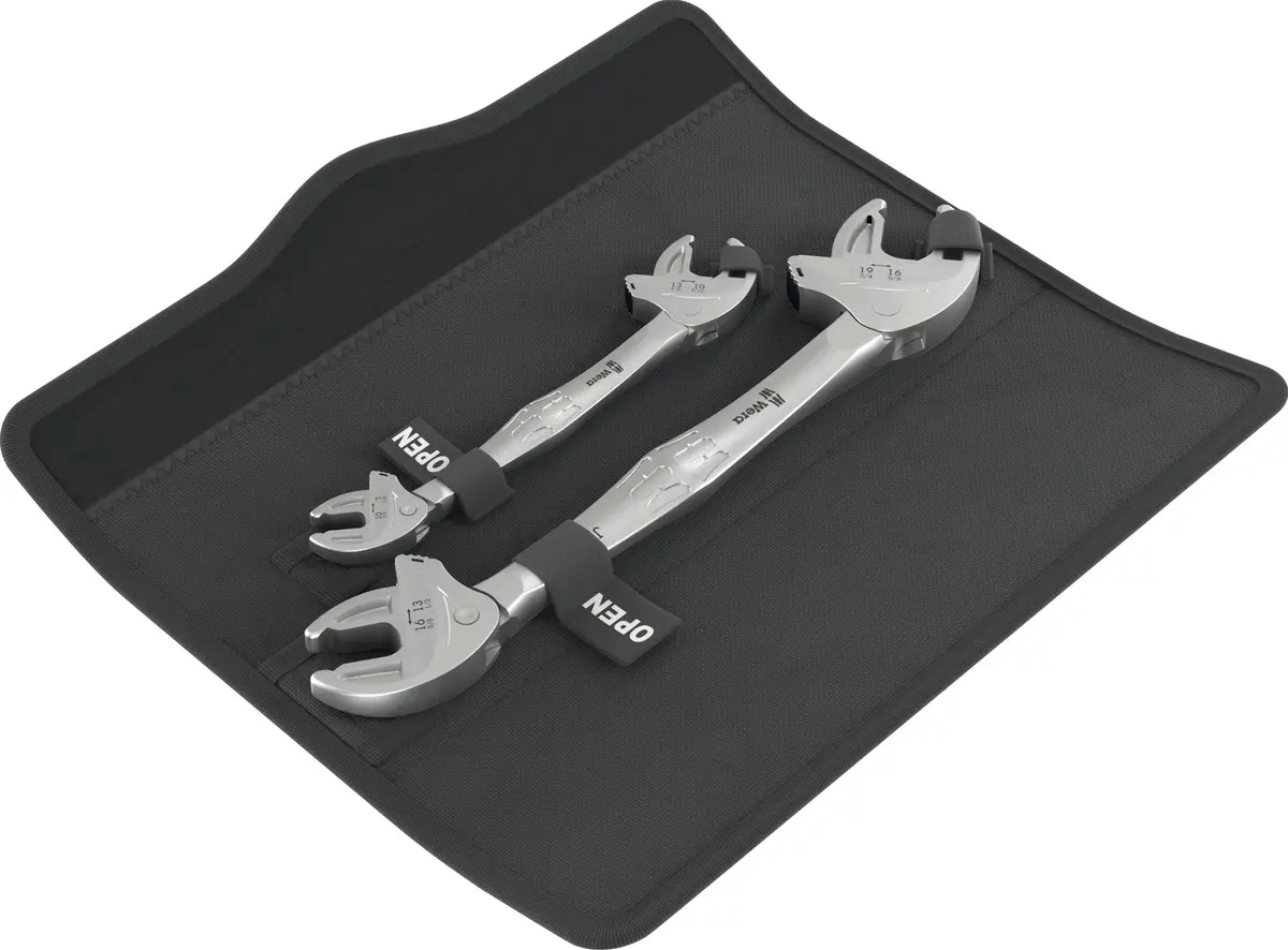 Wera 6006 Joker 2 Set 1 Self-Setting Double Spanner, 2 Pieces 1