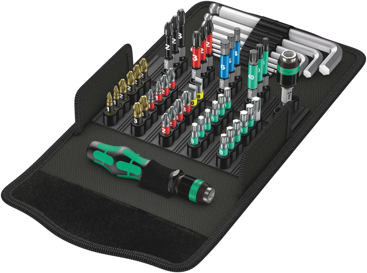 Wera Kraftform Kompakt 100, 52 Pieces 1