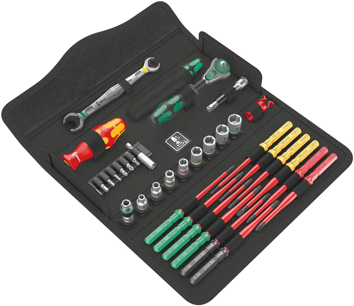 Wera Kraftform Kompakt W 2 Maintenance, 35 Pieces 1