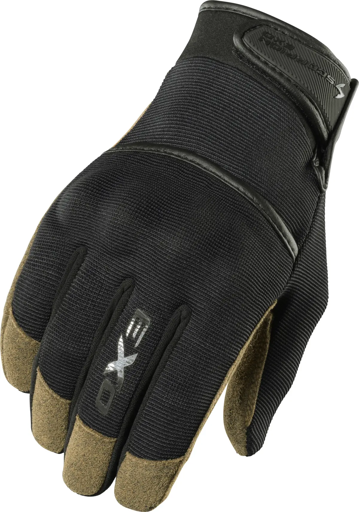 Scorpion Exo Stealth Grip Gloves Black Small * Durable Ax? Suede And Polyester Corduroy Construction With Touchscreen Compatibility 1