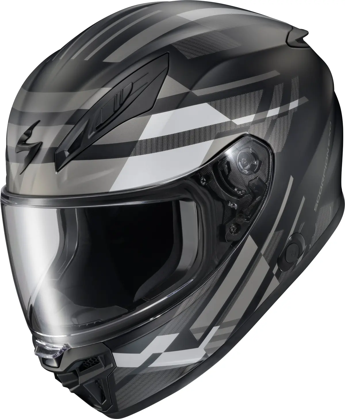 Scorpion Exo Exo R430 Full Face Helmet Paradox Phantom Xl - Lightweight, Snell & Dot Approved Motorcycle Helmet With Advanced Ventilation And No-Fog Shield 2
