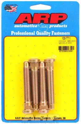 Arp Extended Wheel Studs Honda 80-00 4Pcs M12 X 2.85" 1