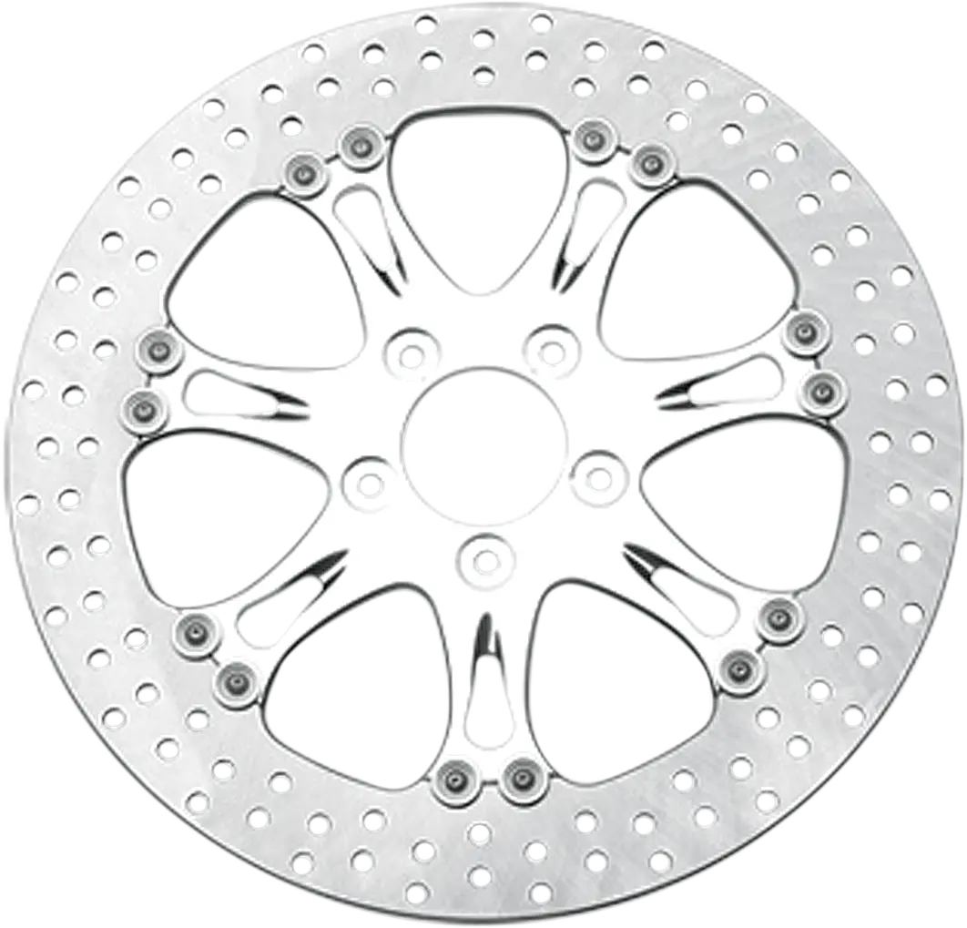 Performance Machine (Pm) Brake Rotor - 13" - Paramount - Chrome 0133-3015Heas 1