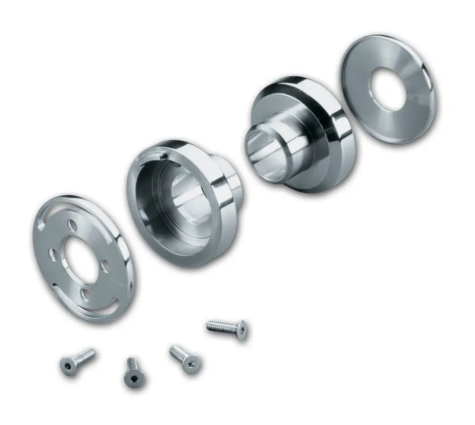 Pro-One Fork Stop Kit, Hide-Away Internal System, Polished S/S 1