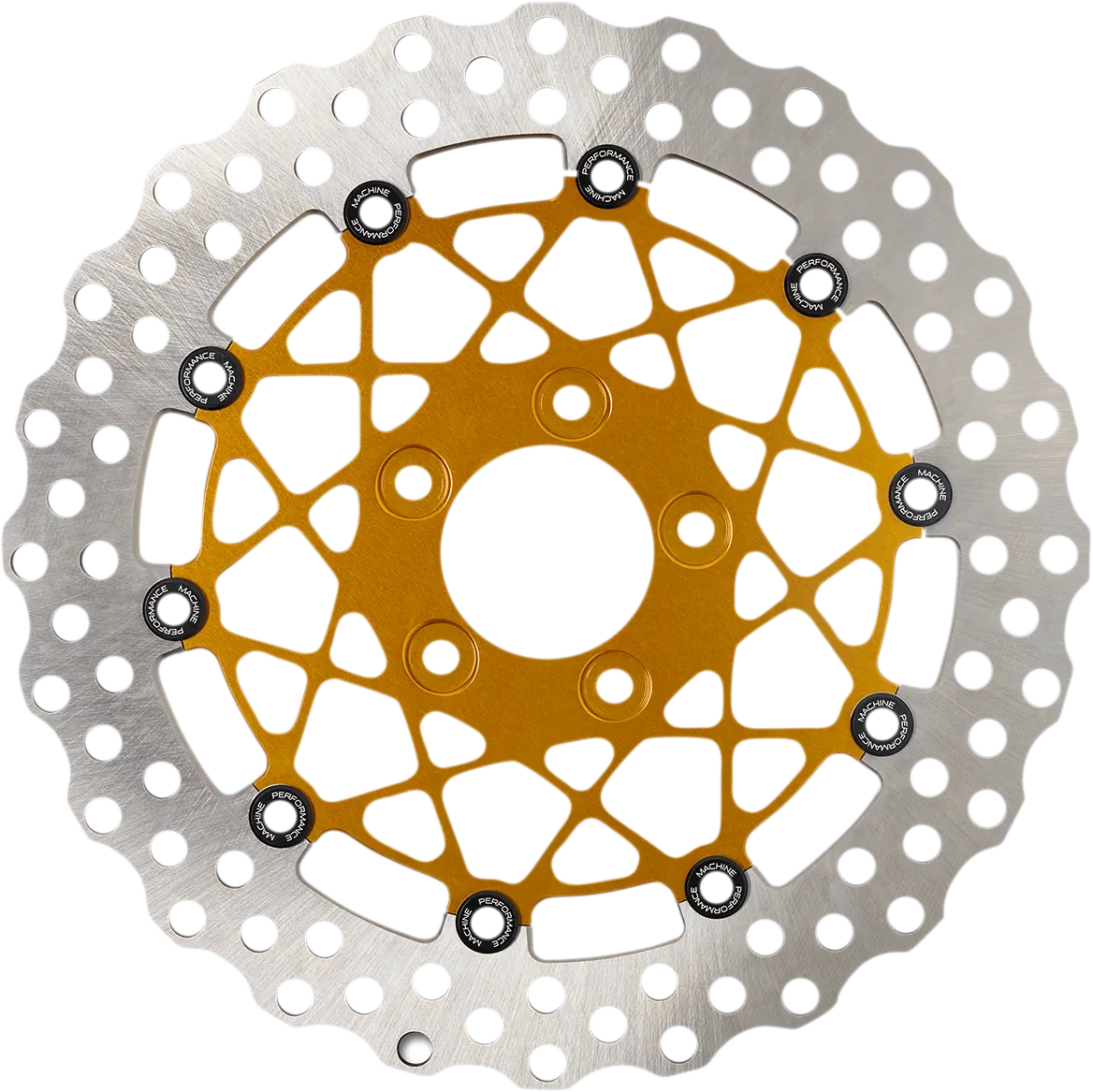 Performance Machine (Pm) Speedstar Rotor - Front - 11.8" - Gold 0133-1809S-G 1