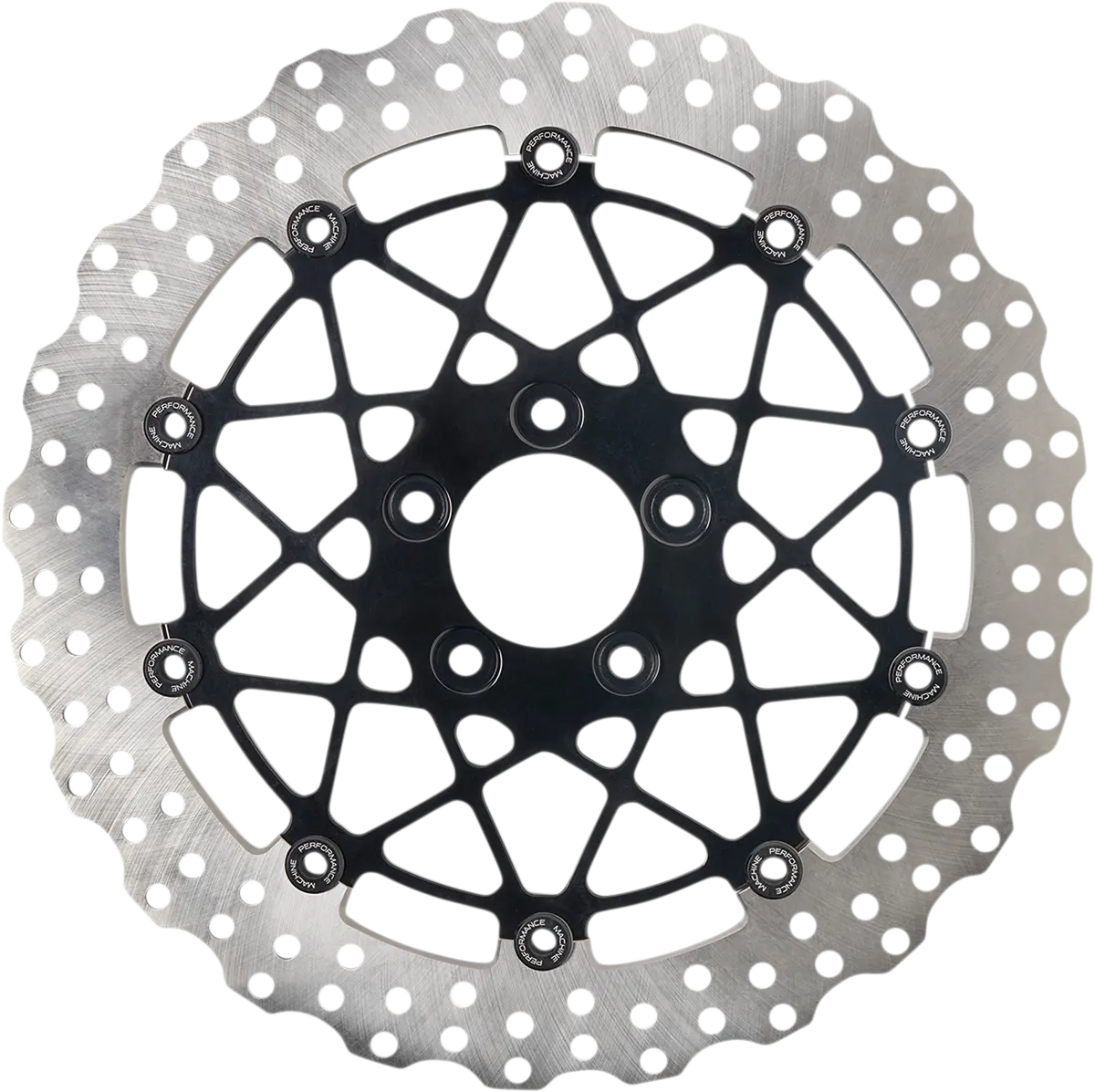 Performance Machine (Pm) Speedstar Rotor - Front - 13" - Black Ops 0133-3060S-B 1