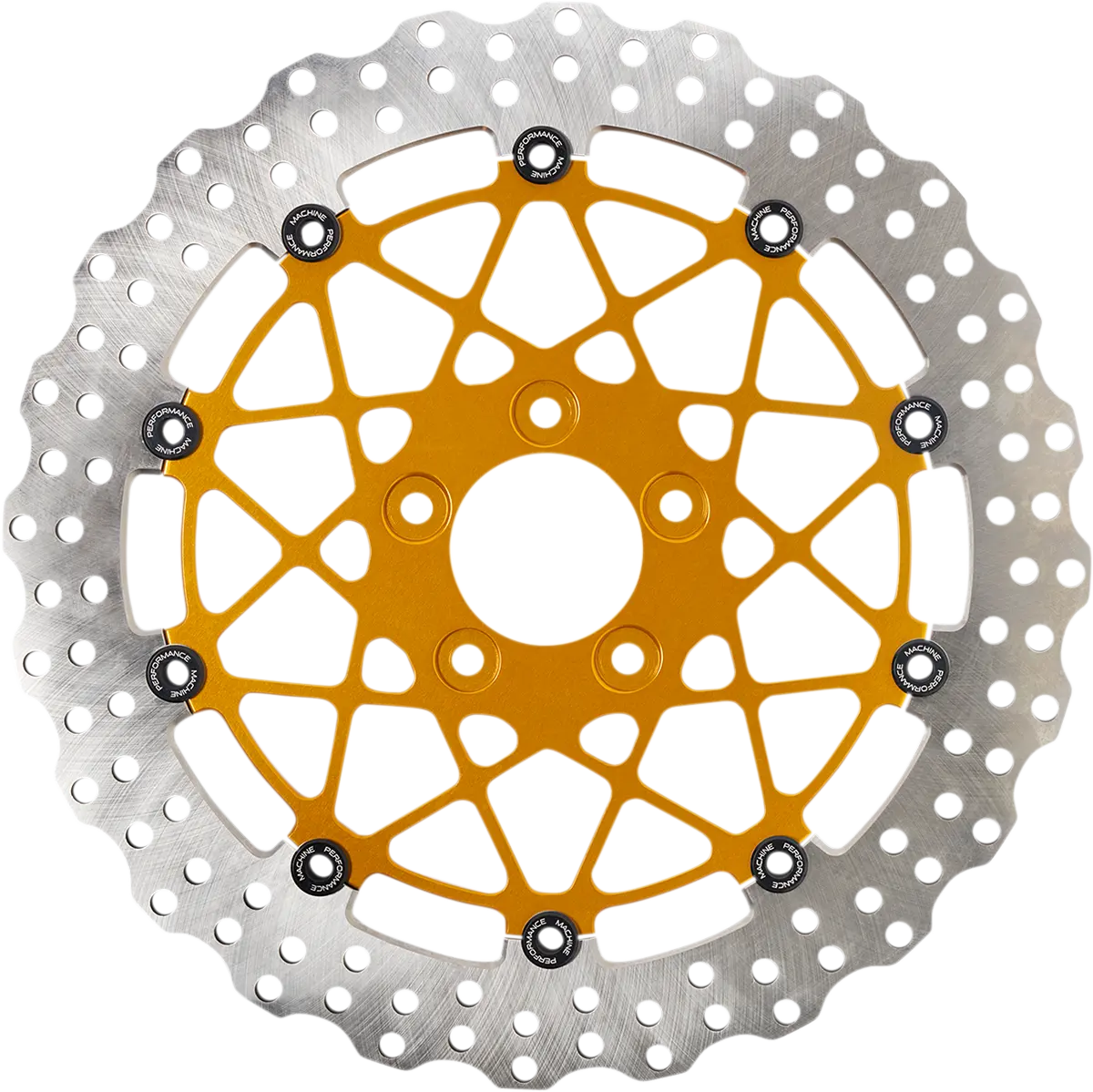 Performance Machine (Pm) Speedstar Rotor - Rear - 11.8" - Gold 0133-1810S-G 1