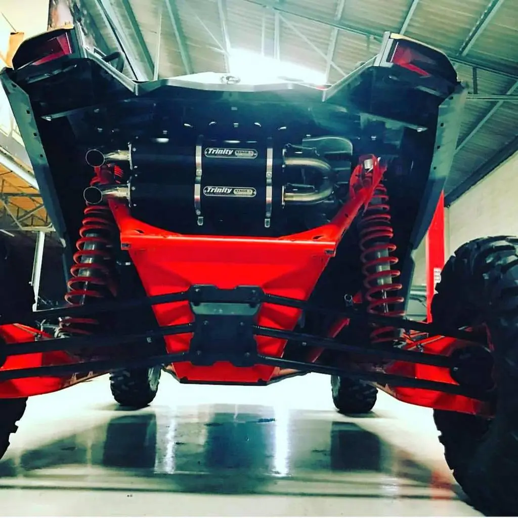 Trinity Racing Can Am Maverick X3 2017-2021 Slip On Exhaust 1