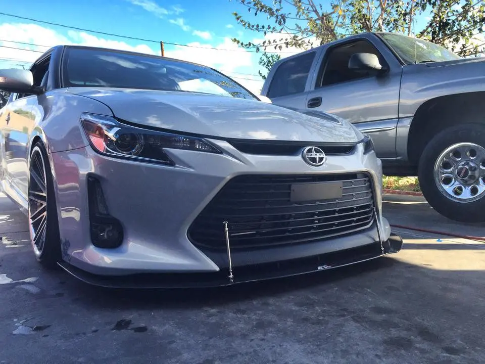 Custom Apr Front Wind Splitter: Scion Tc 2014+ 1