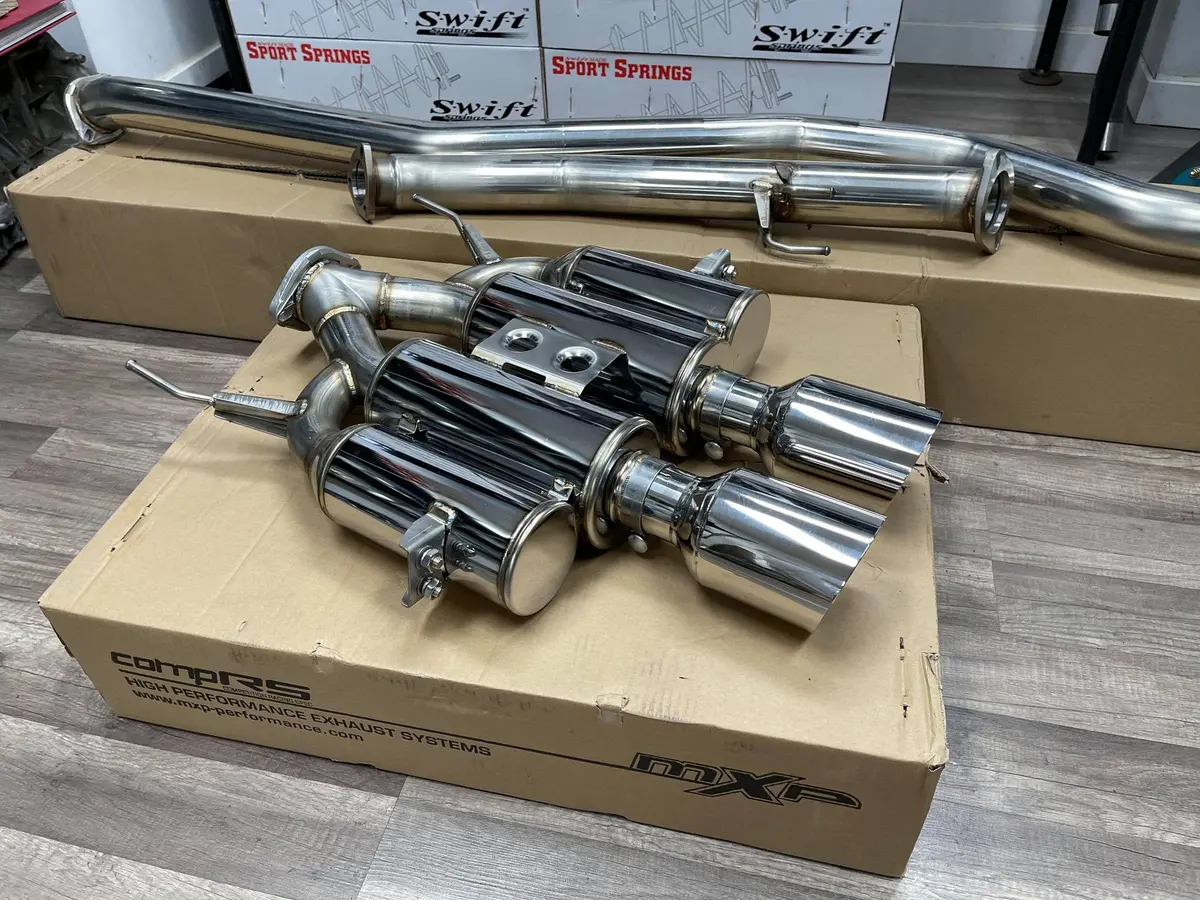 Mxp Comp Rs Cat-Back Exhaust (Polished Tips) | 17+ Honda Civic Fk8 Type R 1