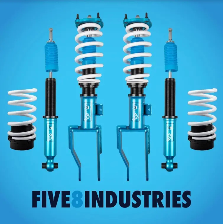 Five8 Industries Ss Coilover Kit 18+ Tesla Model 3 Dual Model Awd 1