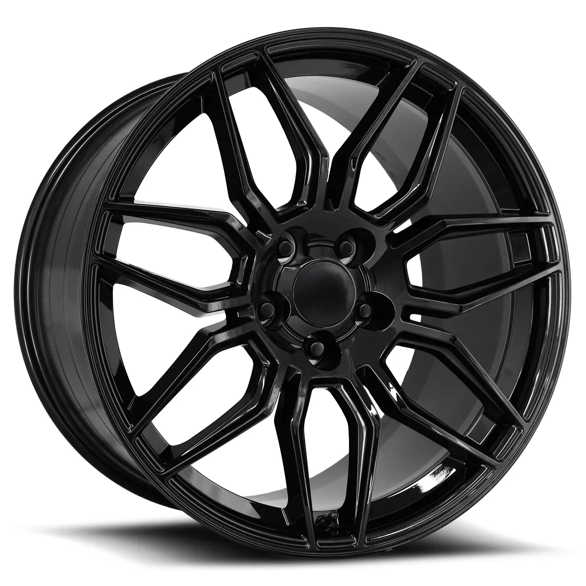20X12 Gloss Black Fr401 Rims | 5X4.75 (+59 Offset) 1