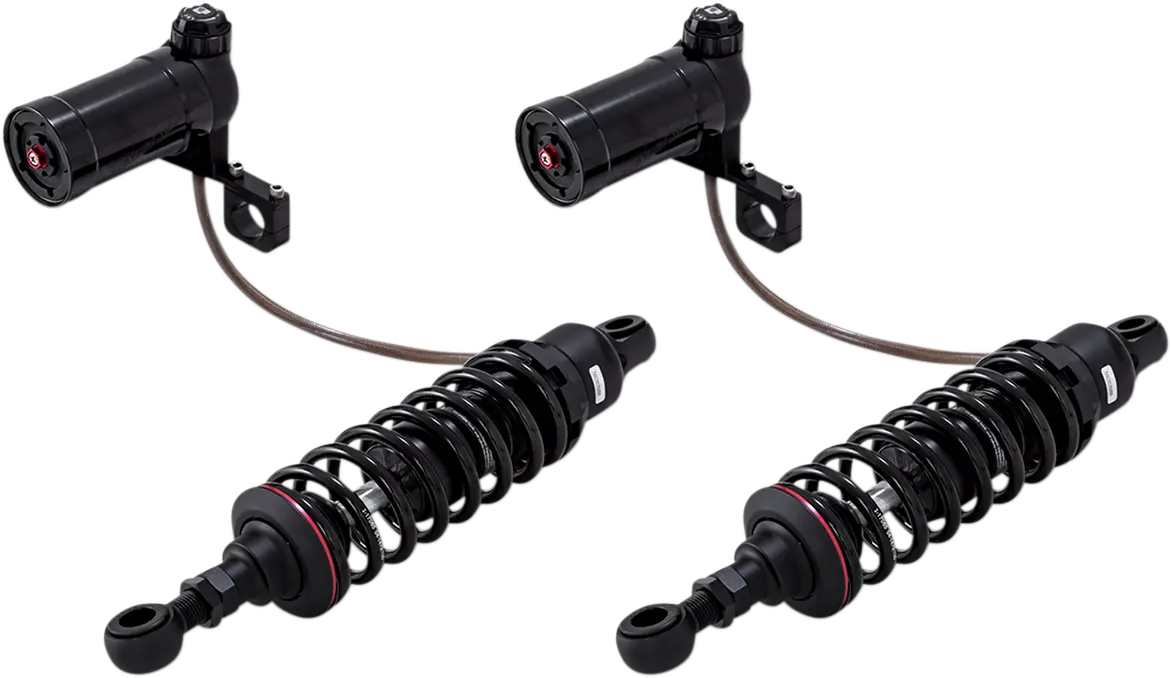 Progressive Suspension 990 Series Shocks With Remote Reservoir For 99-24 Flhr/Flht/Flhx/Fltr/Fltru/Fltrk (Except H- 1