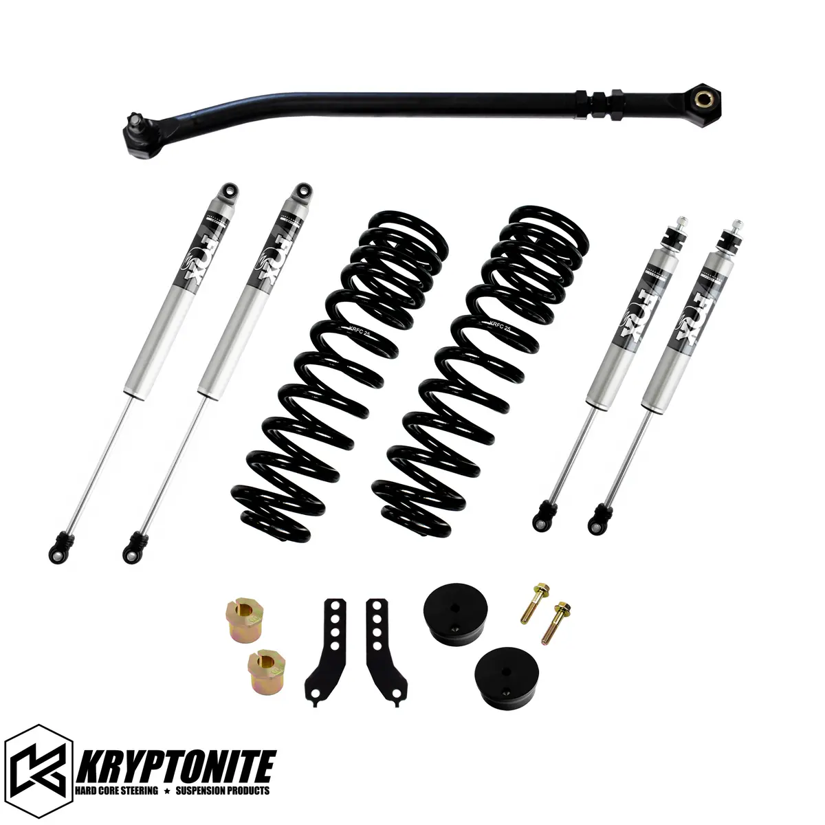 Kryptonite Ford Super Duty F-250/F-350 4X4 Stage 2 Leveling Kit W/ Fox Shocks 2017-2024 1