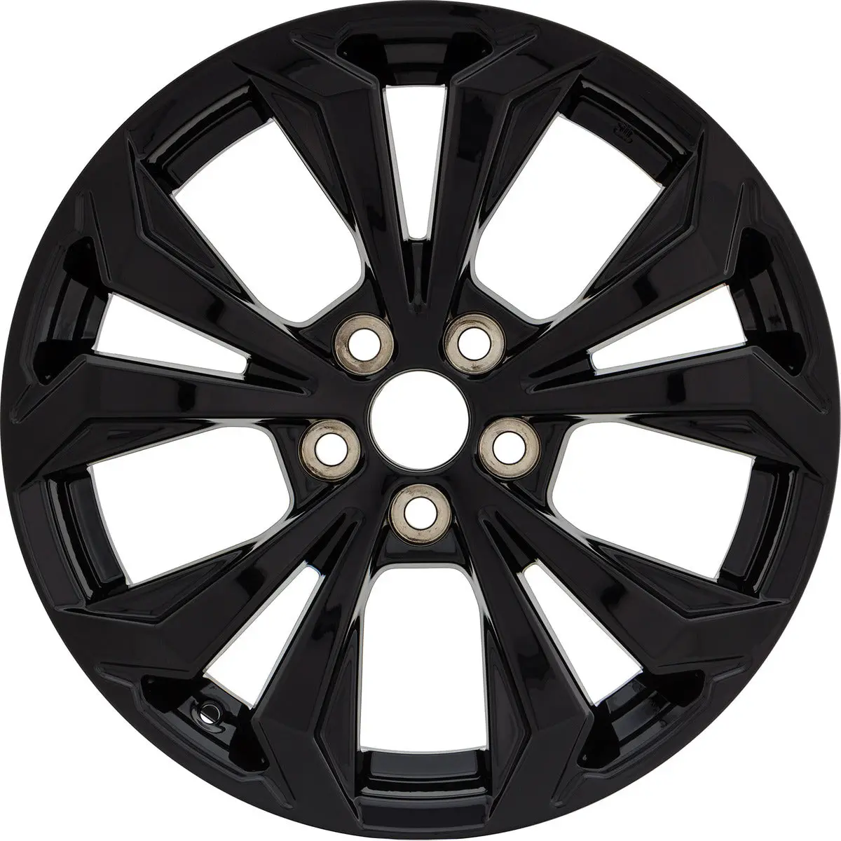 18X7 Factory Replacement New Alloy Wheel For 2022-2023 Toyota Rav-4 With 10 Spoke Painted Black 1