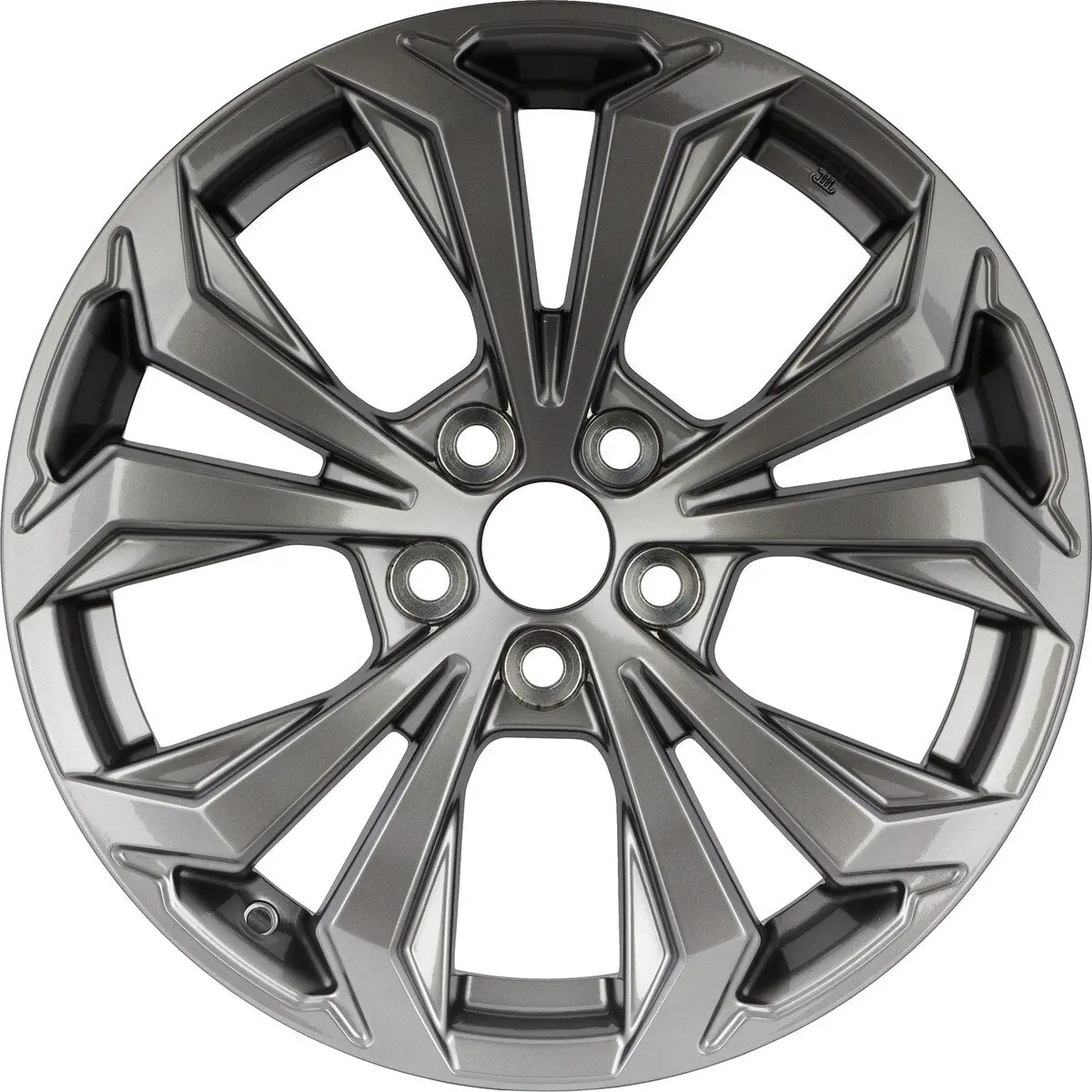 18X7 Factory Replacement New Alloy Wheel For 2022-2023 Toyota Rav-4 With 10 Spoke Painted Grey 1