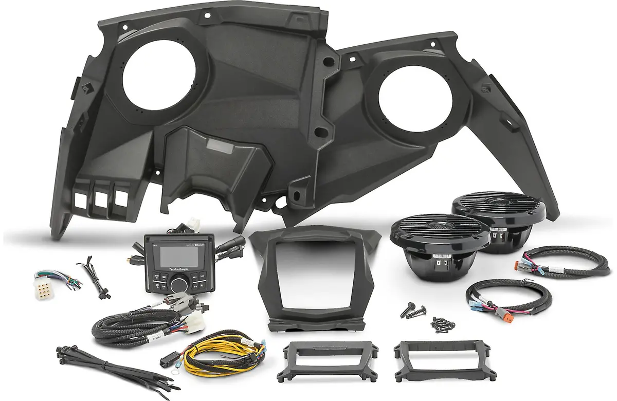Stereo And Front Speaker Kit For 2017+ Maverick X3 Models (X317-Stage2) 1