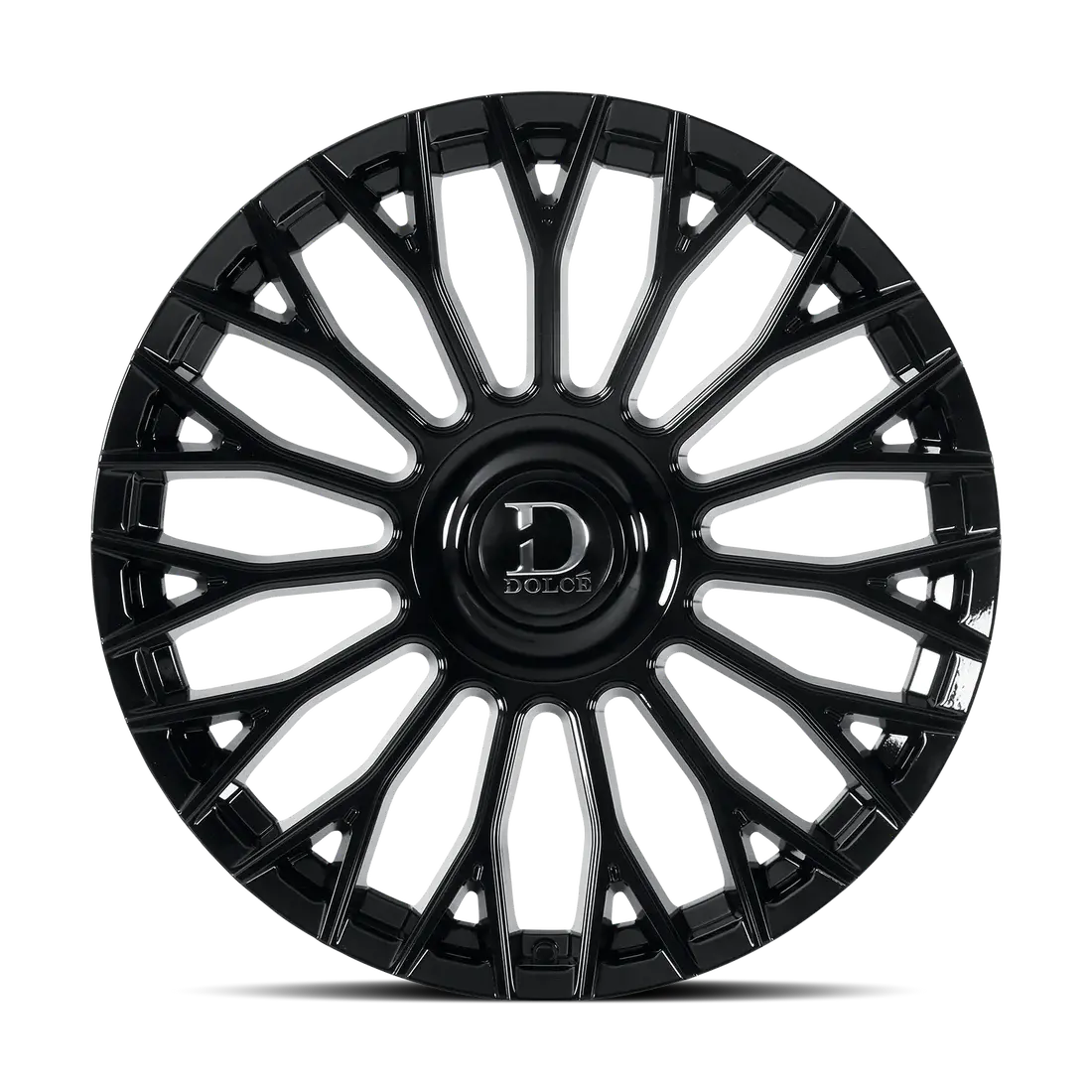 24X10 Dolce Luxury Roma Gloss Black | 6X139.7 | +35 Et | 66.6Mm Hub | Toyota Tacoma 2005–2024, Toyota 4Runner 2003–2024 1