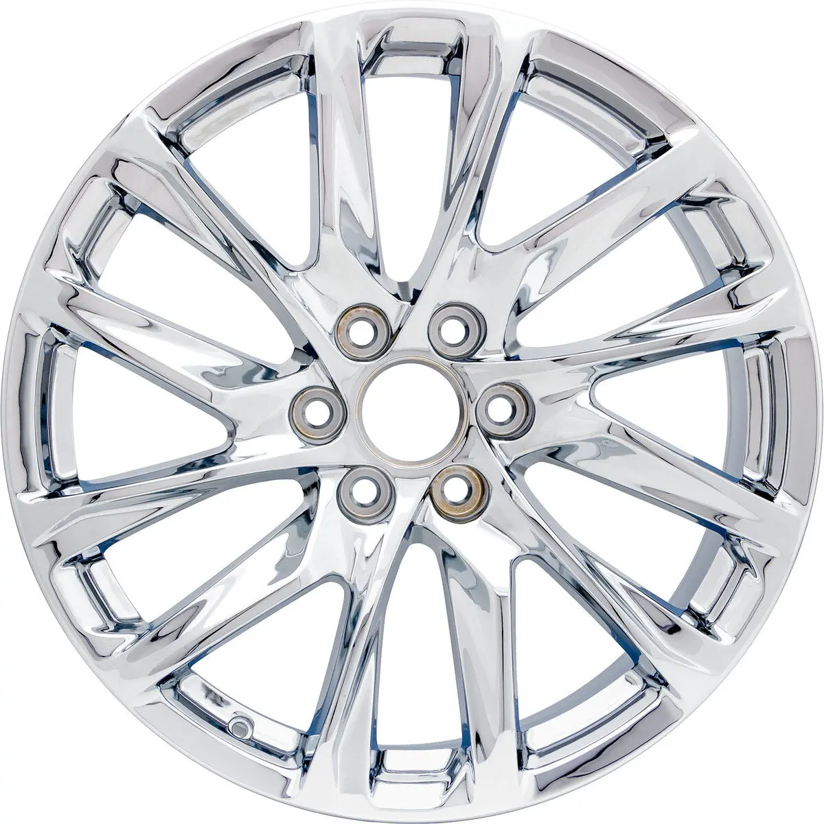 22X9 Factory Replacement New Alloy Wheel For 2021-2023 Cadillac Escalade With 12 Spoke Chrome 1