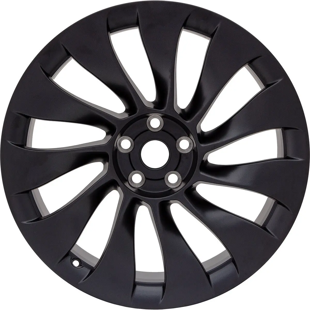 20X9 Factory Replacement New Alloy Wheel For 2021-2023 Tesla 3 With 11 Spoke Painted Matte Charcoal 1