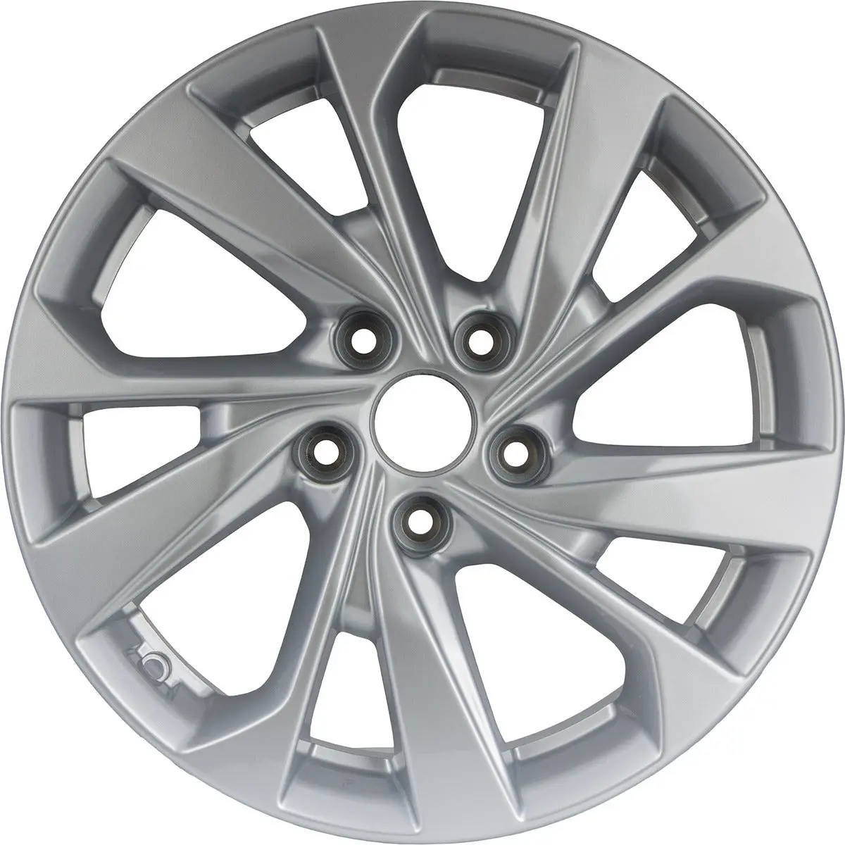 17X7 Factory Replacement New Alloy Wheel For 2019-2021 Hyundai Tucson With 10 Spoke Painted Silver 1