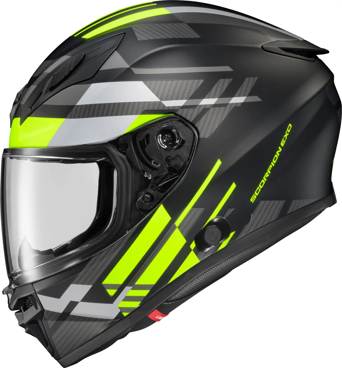 Scorpion Exo Exo R430 Full Face Helmet Paradox Hi Viz Small - Snell & Dot Approved 1