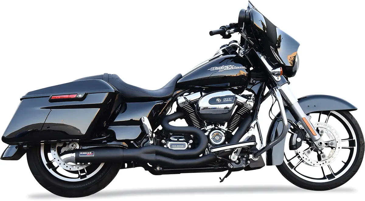 Bassani Xhaust Road Rage Ii 2-Into-1 Mid-Length Exhaust System - Chrome 1F62c 1