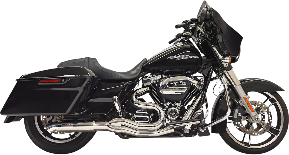 Bassani Xhaust Road Rag Ii 2:1 With Hot Rod Turnout Muffler Systems 1