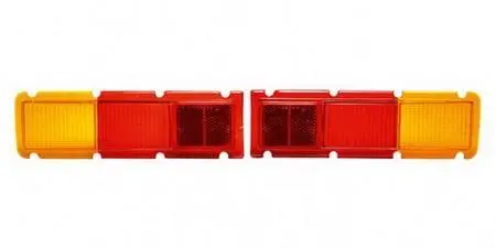 Ford Escort Mk1 Or Capri Mk1 Tail Light Lense 25-16-98-5 Lh & 6 Rh 1