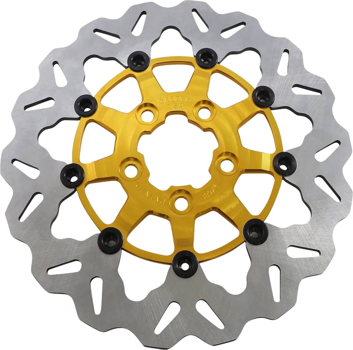 Gbrakes Rear Wave® Floating Rotor - Gold Df681cw-G 1