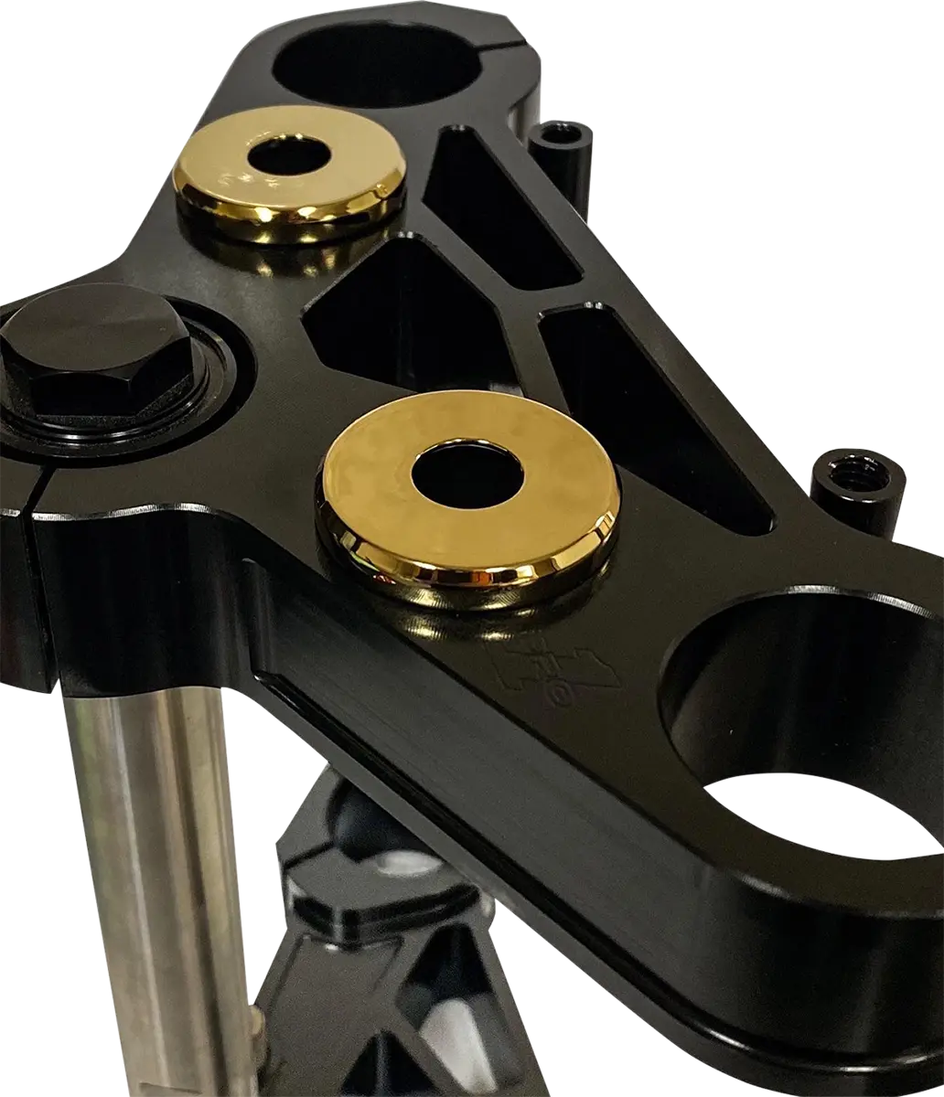 Pro-One Perf.Mfg. Polyurethane Riser Bushing Kit - Gold Titanium Nitride 103070Tin 1