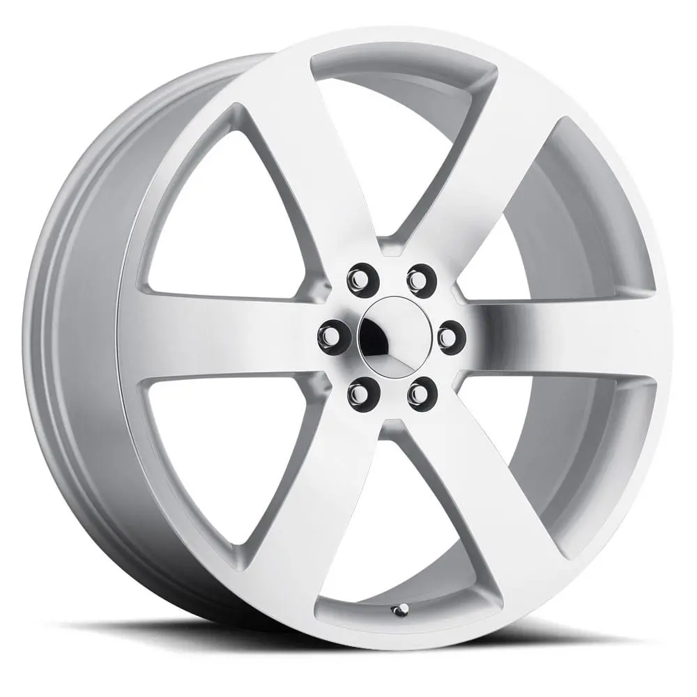 20X8 Trailblazer Ss Style Wheels: Silver Machined For Gmc Envoy (6X127 / 6X5") 1
