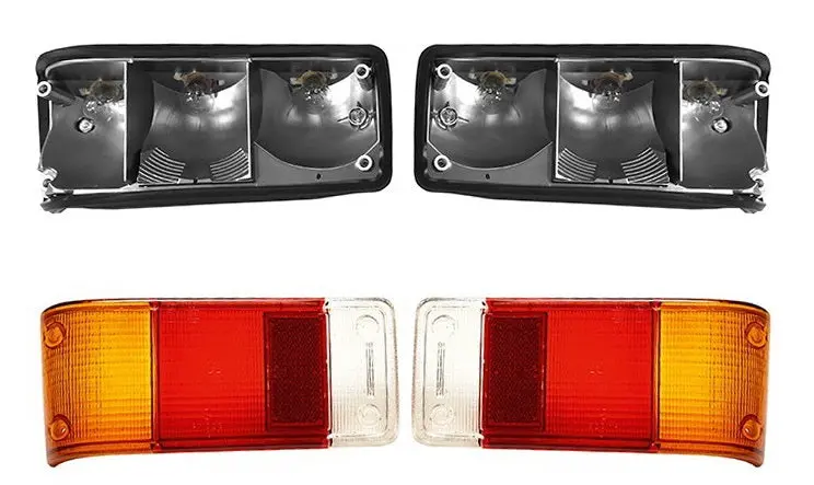 Ford Escort Mk2 Tail Light Lense And Backing New Reproduction Each 25-19-98-7/8 1