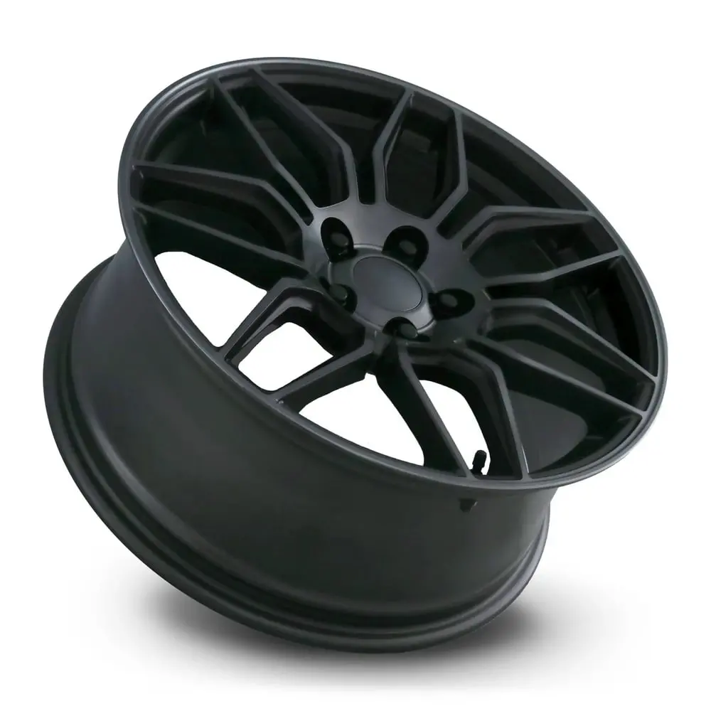 19X8.5 Satin Grey Machined Face Alloy Wheel (Fr401, 5X120, +40 Offset) 2