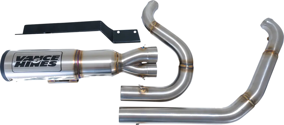 Vance & Hines Hi-Output Rr Exhaust System - Brushed 27321 1