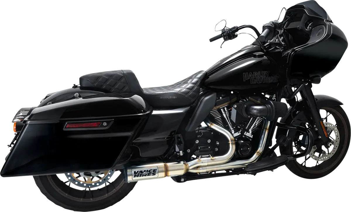 Vance & Hines Hi-Output Rr Exhaust System - Matte Black 47321 1