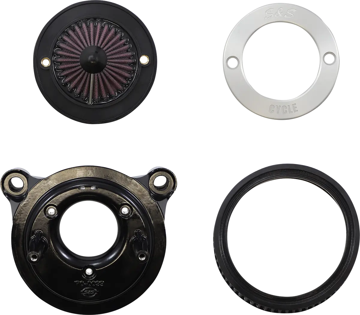 S&S Cycle Stinger Stealth Air Cleaner Kits 10