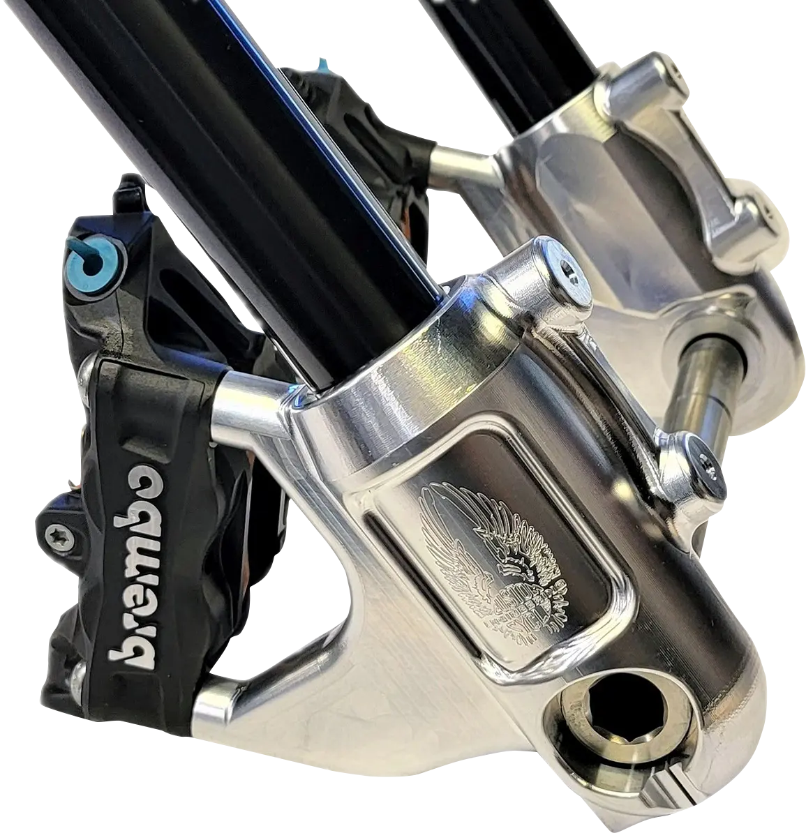 Custom Cycle Engineering Radial Front Brake Caliper Brackets 1