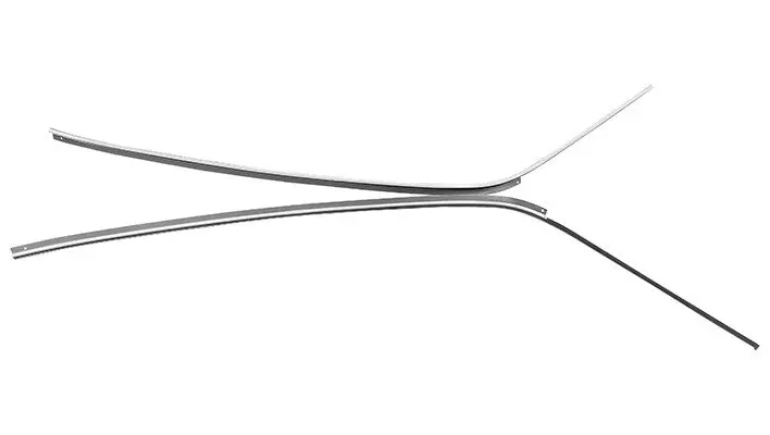 Ford Escort Mk1 Gutter Rail L/H Or R/H 25-16-80-5/6 1