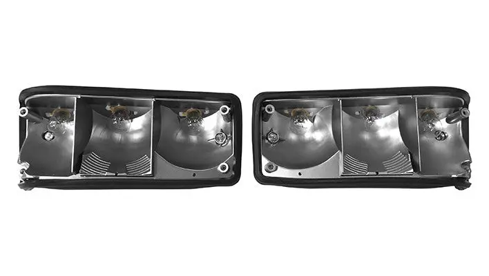 Ford Escort Mk2 Rear Tail Light Fittings With Bulbs And Holders 25-19-98-1/2 (Each) 1