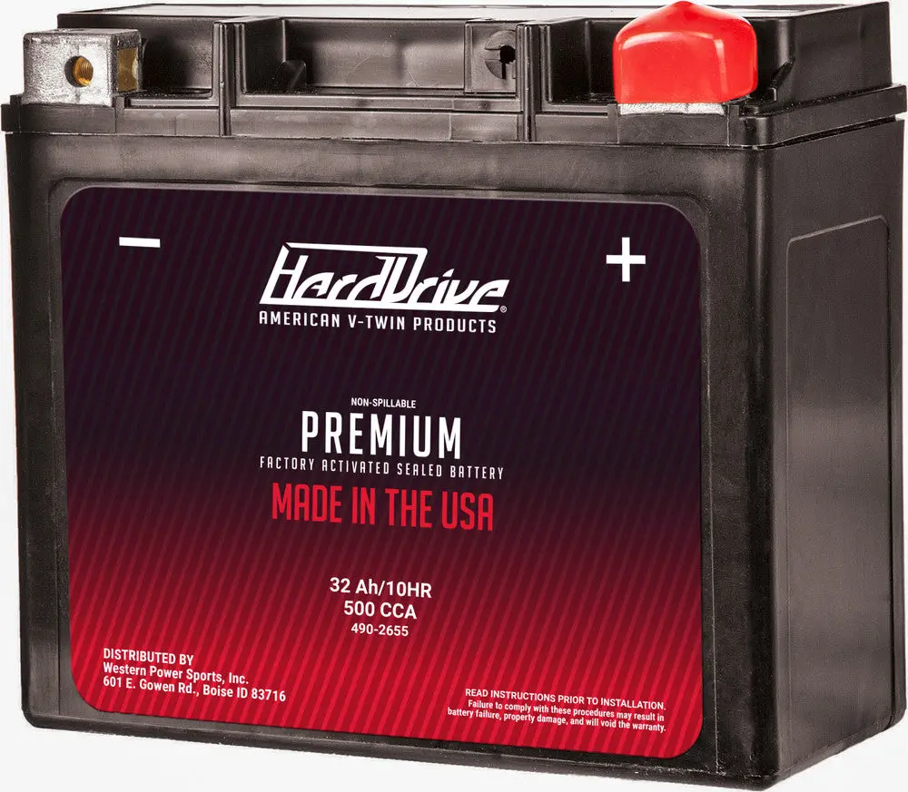 Harddrive All Touring Models 97'-21'.   Gyz32hl / Yix30l Premium Battery 1
