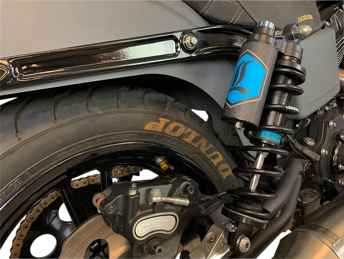 Legend Suspension Revo Arc Piggyback Coil Suspension For Dyna Models - '99-'17 1