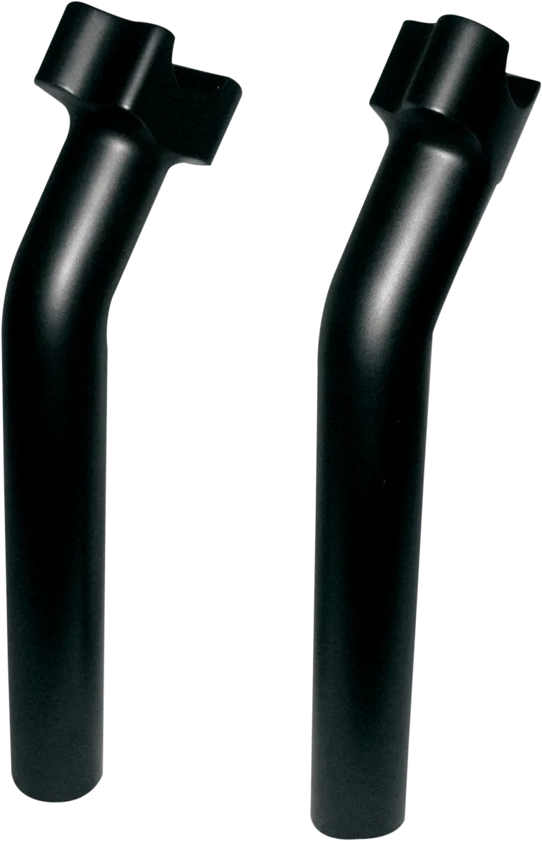 Wild 1 Chubby® Billet Risers - Pullback - 9-1/2" - Black Wo530b 1