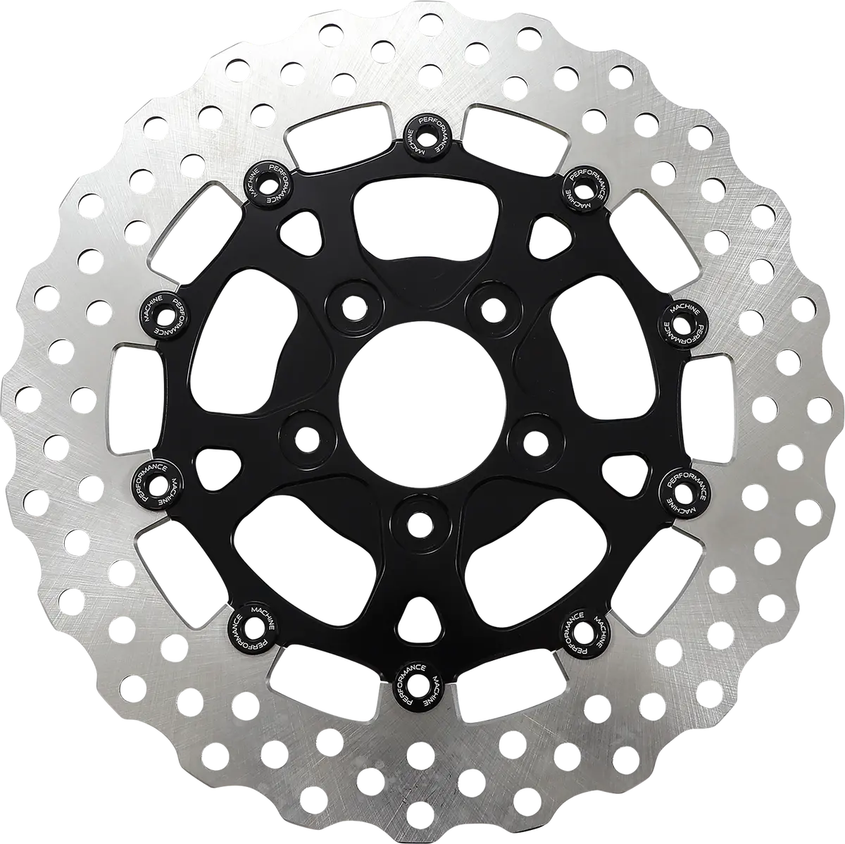 Performance Machine (Pm) Dominator Rotor - Front - 11.5" - Black 0133-1535S-B 1