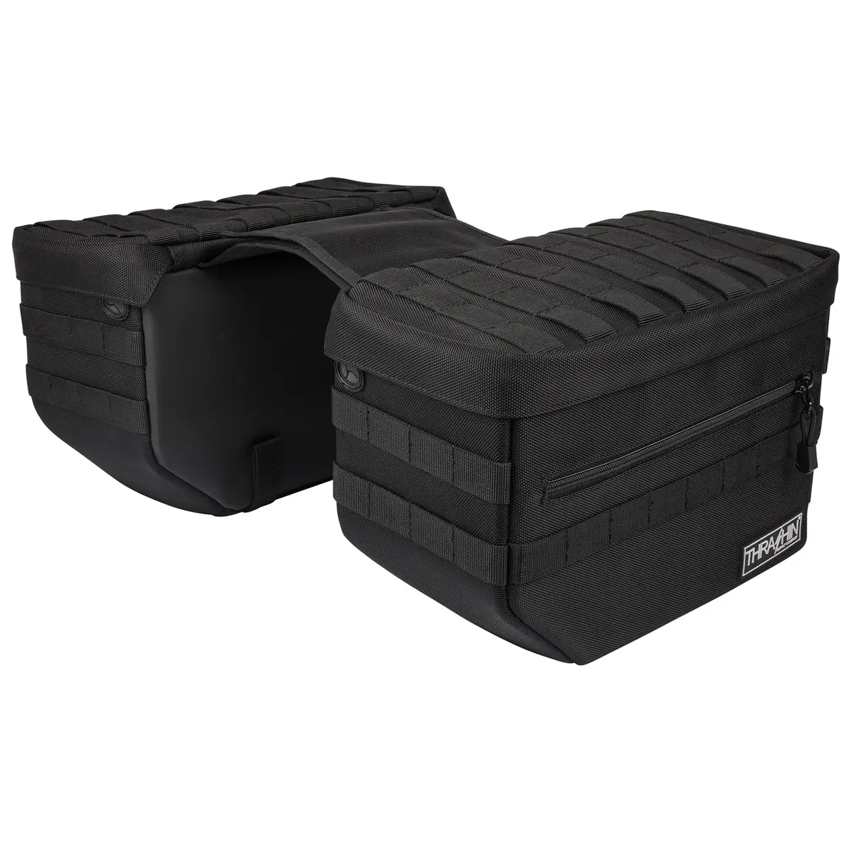 Thrashin Supply Co. Escape Saddlebags - Black Tsb-0007 1