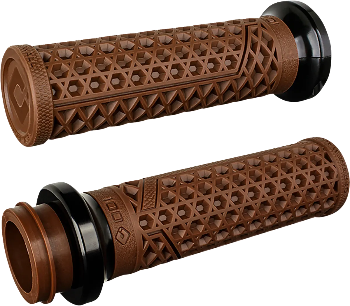 Odi Vans Harley Davidson Grips - Tbw - Brown/Black V31vhtwn-B 1